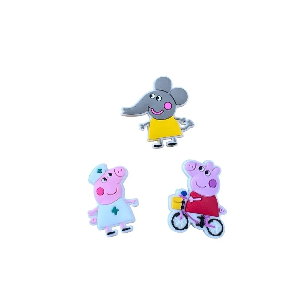 Peppa Pig Shoe Charms Set‎ Of 3